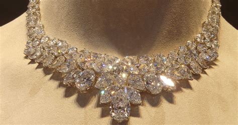 tiffany and cartier diamond necklace